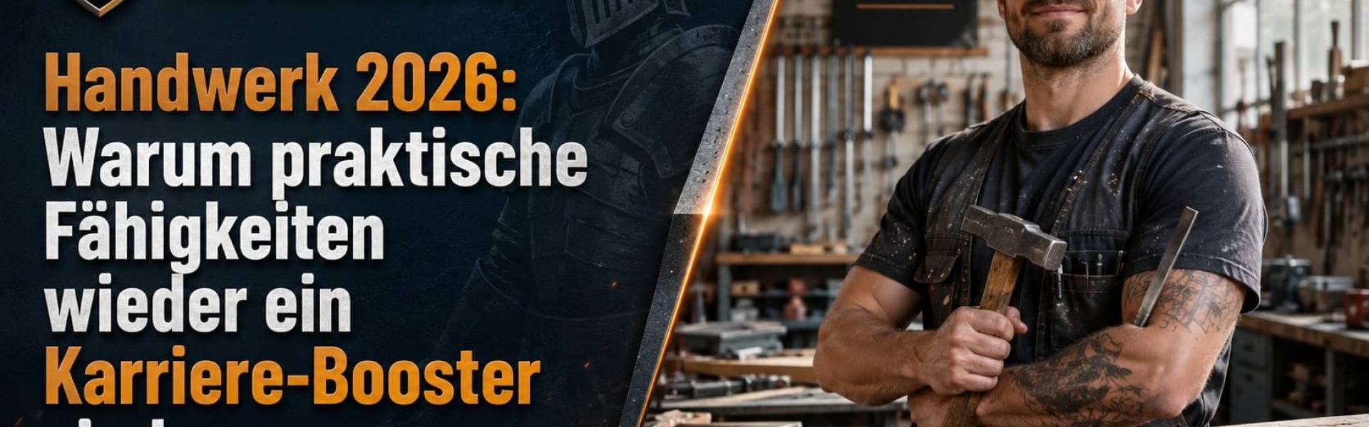 Handwerk 2026: Warum praktische Fähigkeiten plötzlich wieder ein Karriere-Booster sind